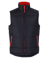 JB's  PUFFER CONTRAST VEST -  3ACV